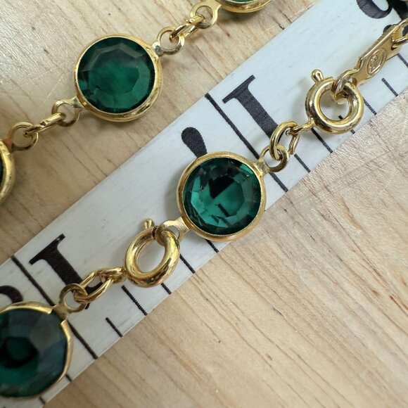 Vintage Swarovski Bracelet, Holiday Classic, Crystal, Gothic, Fairy, Cottagecore - Picture 12 of 13